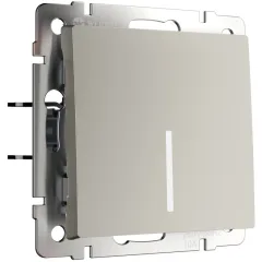 Выключатель Werkel W1210104 дымчатый