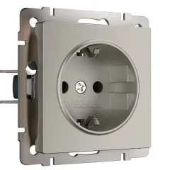Розетка Werkel W1271004 дымчатый