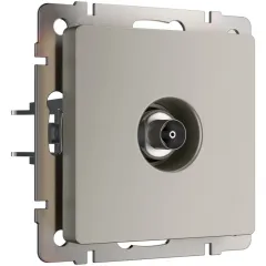 Розетка Werkel W1283004 дымчатый