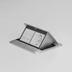 Лючки для розеток Werkel W8074065 серебряный