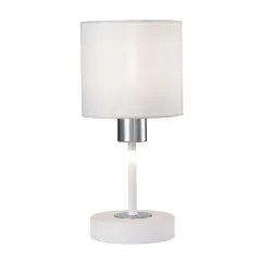 Настольная лампа Escada 1109/1 White/Silver