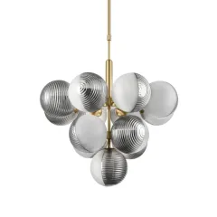 Потолочный дизайнерский светильник Miira by Nuura Дымчатый