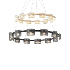 Люстра дизайнерская Nipthrasir by LightSnab M Черный