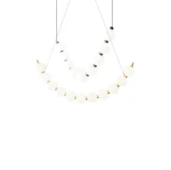 Люстра дизайнерская горизонтальная Collier de perles by Necklaces