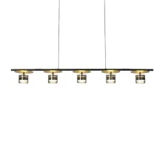 Люстра дизайнерская горизонтальная Burzob by LightSnab M