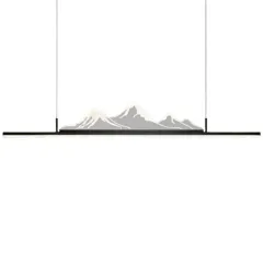 Люстра дизайнерская горизонтальная Dalton by LightSnab