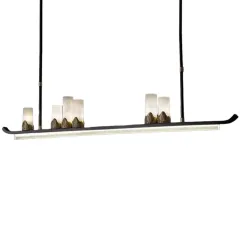 Люстра дизайнерская горизонтальная Echor by LightSnab