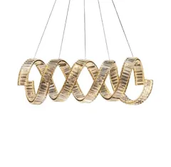 Люстра дизайнерская горизонтальная Gehreke by LightSnab