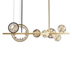 Люстра дизайнерская горизонтальная Valinoreva by LightSnab