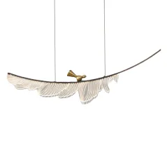 Люстра дизайнерская горизонтальная Oritris by LightSnab