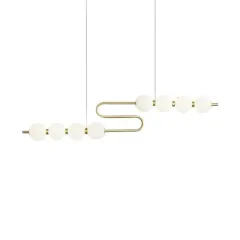 Люстра дизайнерская горизонтальная Dougall by LightSnab