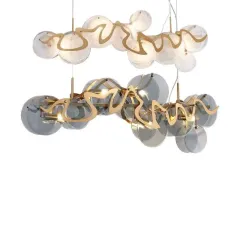 Люстра дизайнерская горизонтальная Ithleviur by LightSnab S