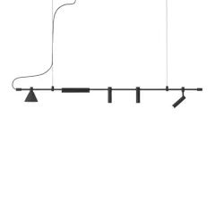 Люстра дизайнерская горизонтальная Rabirius by LightSnab S