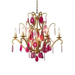 Подвесной дизайнерский светильник Agate classic by Light Snab L Разноцветный