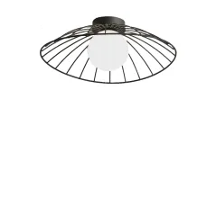 Потолочный дизайнерский светильник   (черный)Lifofa by LightSnab