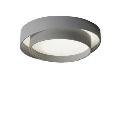 Потолочный дизайнерский светильник    (серый)Gorton by LightSnab 40 см