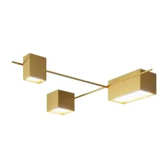 Потолочный дизайнерский светильник   (золотой)Caucau by LightSnab