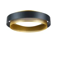 Потолочный дизайнерский светильник    (черный)Atiavi by LightSnab 48 см