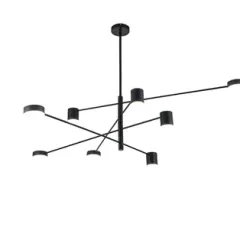 Потолочный дизайнерский светильник Motvik by LightSnab ( 8 плафонов ) Золотой