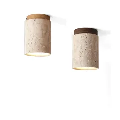 Потолочный дизайнерский светильник Shayleigh by LightSnab Темное дерево