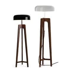 Напольный дизайнерский светильник Pileo by Porada Белый