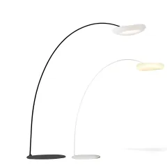 Напольный дизайнерский светильник Pfeffer by LightSnab Белый