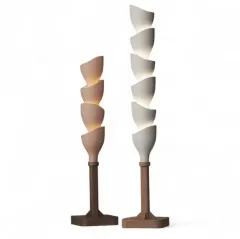 Напольный дизайнерский светильник Ceramic Flooral Heliconia by Naaya Studio