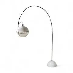 Напольный дизайнерский светильник Focus by Fabio Lenci Хром