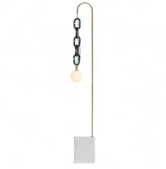 Напольный дизайнерский светильник Cerine by Trueing Зелёный