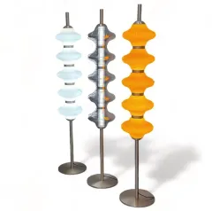 Напольный дизайнерский светильник Takeshi by LightSnab Оранжевый