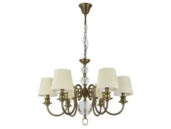 Подвесная люстра Newport 3106/C black brass без абажуров