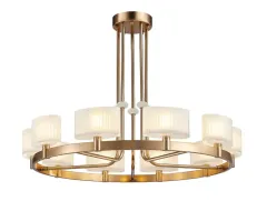 Люстра на штанге Newport 4338+2/C new gold