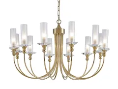Подвесная люстра Newport 4586+6/С gold