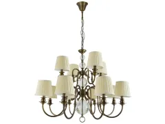 Подвесная люстра Newport 3112/С black brass без абажуров