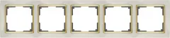 Рамка Werkel WL03-Frame-05-ivory-GD (слоновая кость/золото)