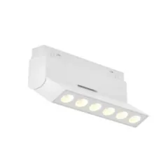 Светильник на шине AM Group MAGNET AM418 LL-20B-6T-6W 3000K WH