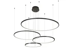 Каскадная люстра Newport 15104/S black glossy