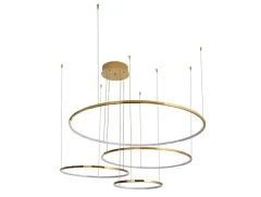 Каскадная люстра Newport 15104/S champagne gold