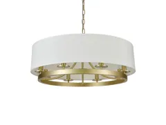 Подвесная люстра Newport 3558/С brass