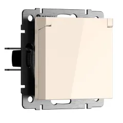 Розетка Werkel W1171262 айвори матовый