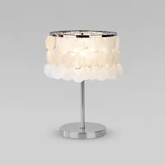 Настольная лампа Eurosvet 208101 хром/перламутр