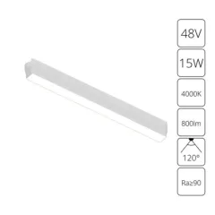 Светильник на шине ARTE Lamp A6168PL-1WH