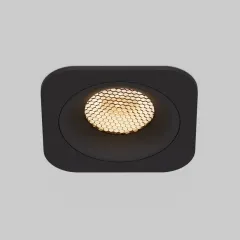 Встраиваемый светильник Elektrostandard 15276/LED 10W 3000K черный