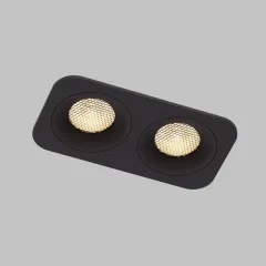 Встраиваемый светильник Elektrostandard 15277/LED 20W 3000K черный