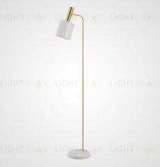 Торшер GWENT / 9595 Металл, Камень, O 15 х 30 см, Высота 150 см 