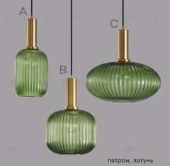 Патрон от светильника Iris латунь