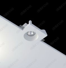 SN006  Встраиваемый потолочный гипсовый светильник Izar Flat