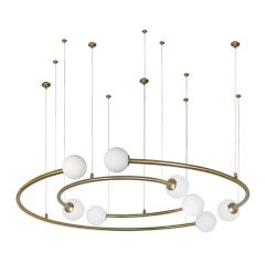 Подвесная люстра Loft IT Infinite 10155/1100 Gold