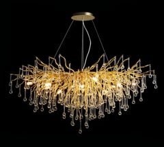 Люстра BIJOUT L 120 золото