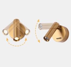 Бра Universal A латунь